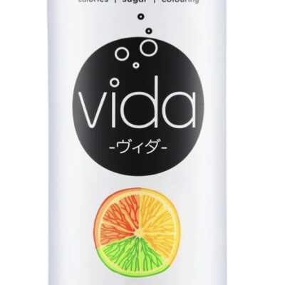 維達(VIDA ZERO)有氣罐裝飲品–原味柑橘味